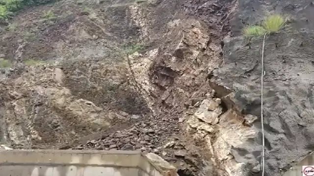 landslide in Rudraprayag landslide in Rudraprayag