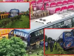 Bus accident in Cuttack: 2 critical and 10 injured as vehicle skids off the road Bus accident in Cuttack