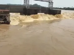 Flood in Rusikulya river, Sorada town in Ganjam inundated as CWC issues alert Flood like situation in Odisha