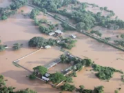 Flood in Kendrapara likely due to 50-foot-deep breach in embankment of river Baitarani Flood in Kendrapara