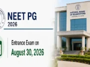 NEET-PG 2026 to be conducted on August 30 in CBT mode NEET-PG 2026