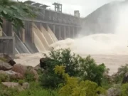 Rengali Dam in Odisha opens yet another gate due rain in upper catchment area Rengali Dam in Odisha