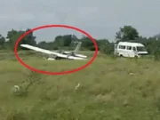 Trainee aircraft crash in Maharashtra’s Baramati, pilots safe Trainee aircraft crash