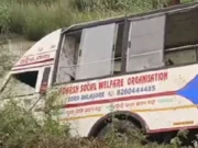 Accident in Bhadrak: 3 critical as ambulance enroute Swargadwar turns turtle accident in bhadrak