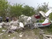 Aircraft crash in Kanpur: Instructor and trainee pilot die on the spot aircraft crash in kanpur