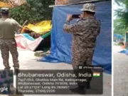 Eviction drive in Bhubaneswar to clear off encroachments from roads eviction drive in bhubaneswar