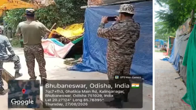 eviction drive in bhubaneswar eviction drive in bhubaneswar