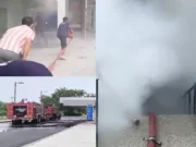 Fire in Gujarat: Basement of secretariat building goes up in flames fire in Gujarat