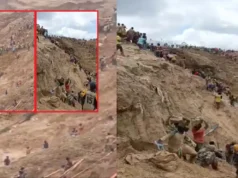 Gold mine collapse in Zamboye, over 100 killed and several feared trapped gold mine collapse