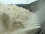 Floodwater being discharged through 22 gates of Hirakud dam, low lying areas in Odisha on hi-alert hirakud dam