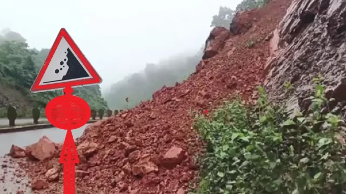 landslide in joda landslide in joda
