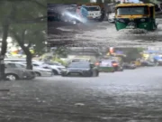 Severe waterlogging in Bhubaneswar, no respite as MeT issues fresh rainfall alert waterlogging in Bhubaneswar