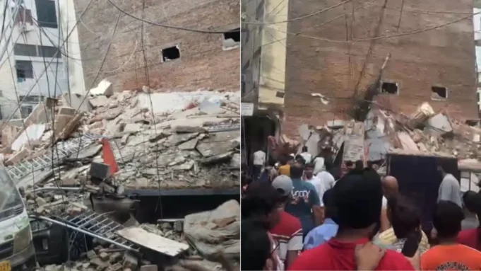 Delhi building collapse Delhi building collapse
