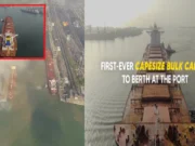 Boost to Odisha’s Maritime History: First ever capesize vessel berthed at Paradip Port First ever capesize vessel berthed at Paradip