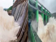 Hirakud and Indravati dams open sluice gates to evacuate flood waters Hirakud and Indravati dams