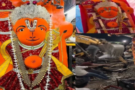 Khade Hanuman temple Ujjain: Statue mysteriously remains steady even after repeated attempts to move it Khade Hanuman temple