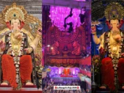 WATCH: Lalbaugcha Raja, known as Navsacha Ganpati makes its first public appearance Lalbaugcha Raja