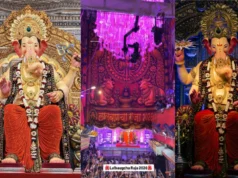 WATCH: Lalbaugcha Raja, known as Navsacha Ganpati makes its first public appearance Lalbaugcha Raja