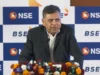 Official listing ceremony of NSE shares at BSE held in Mumbai NSE shares