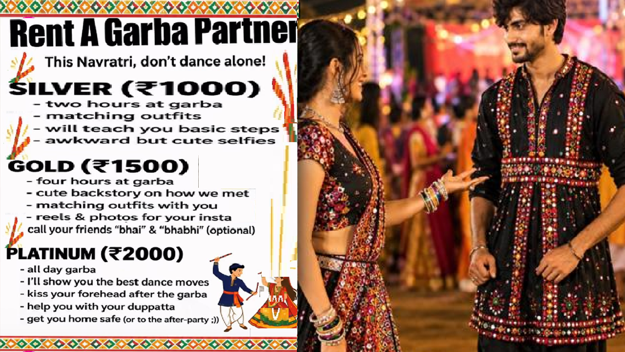 Rent a garba partner Rent a garba partner