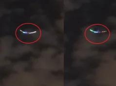 UFO spotted over Tehran! Social media flooded with videos and photos UFO spotted over Tehran
