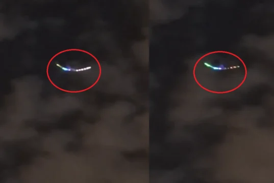 UFO spotted over Tehran! Social media flooded with videos and photos UFO spotted over Tehran
