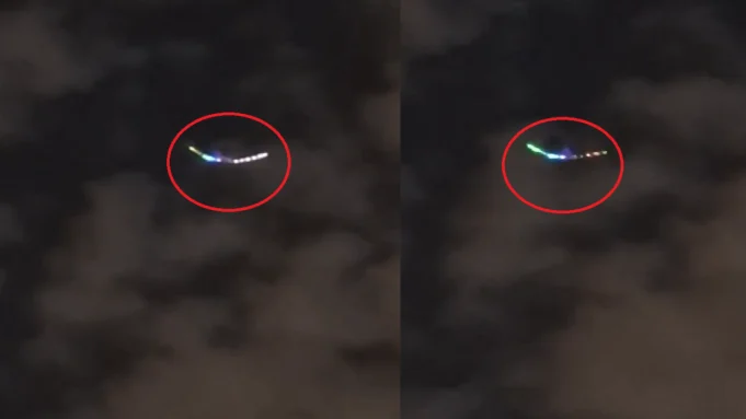 UFO spotted over Tehran UFO spotted over Tehran