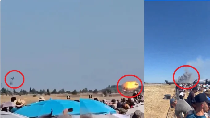 accident during airshow accident during airshow