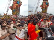 Cops dance at Ganesh Visarjan, video goes highly viral on social media cops dance at ganesh visarjan