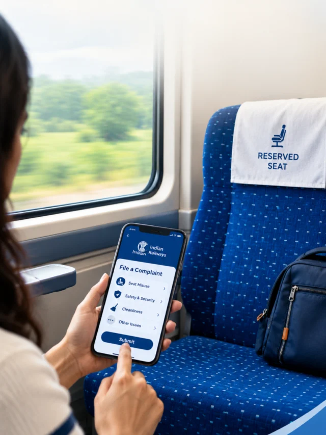 Your confirmed train seat occupied by unauthorized passenger?