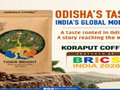 Proud moment for Odisha as Koraput Coffee gets featured at BRICS Summit 2026 koraput coffee