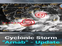 Cyclone Arnab update: Starts gaining strength, cyclone warning for Andhra Pradesh and South Odisha coasts Cyclone Arnab update