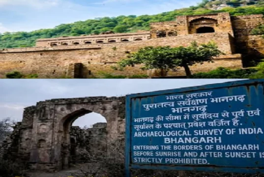The famous haunted fort of Bhangarh where ASI prohibits entry post sunset and before sunrise Haunted Fort of Bhangarh