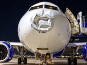 Lightning strikes Indigo flight, suffers nose damage yet lands safely Lightning strikes Indigo flight