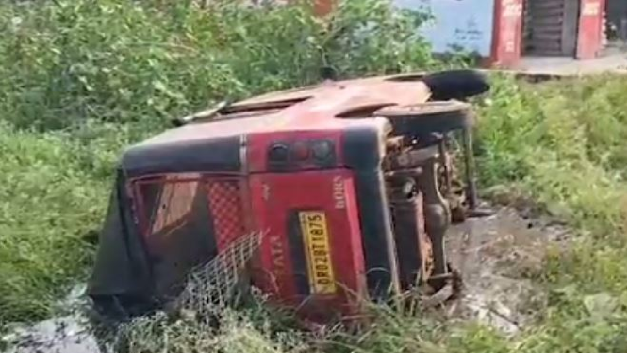School van accident in Jajpur School van accident in Jajpur