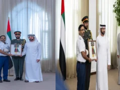 Captain Smit Machhar honoured with prestigious First Class Order of Zayed II: WATCH Smit Machhar honoured