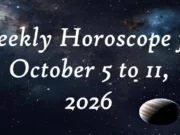 Weekly Horoscope for October 5 to 11: Embrace the spotlight, Scorpio and Aquarius Weekly Horoscope for October 5 to 11