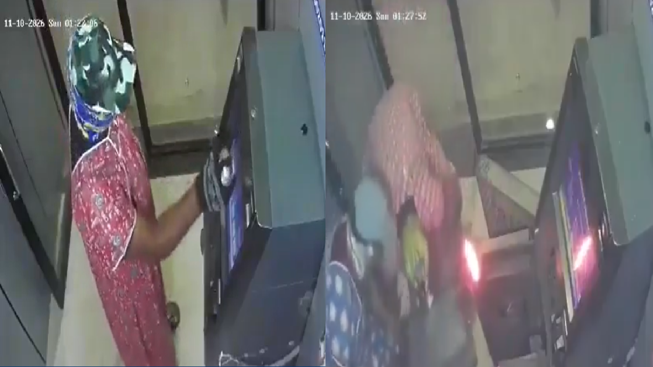 atm loot in telangana atm loot in telangana