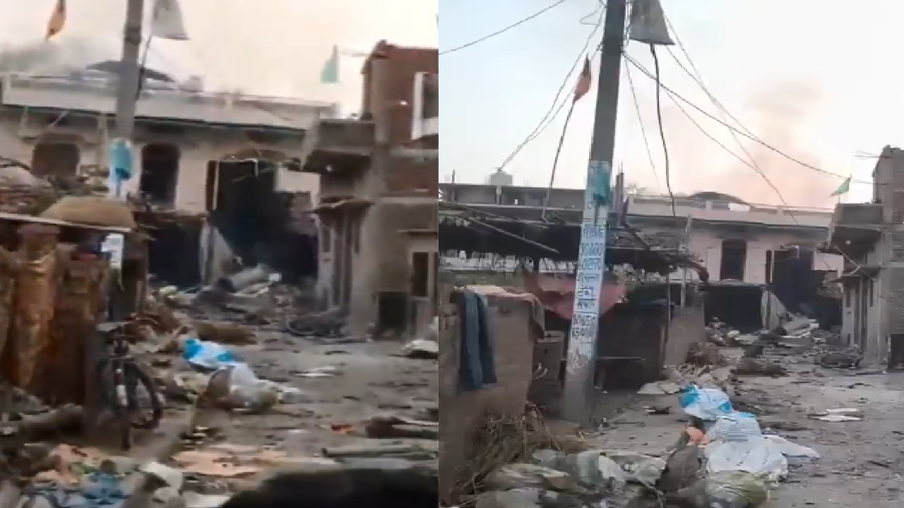 firecracker blast in bihar firecracker blast in bihar