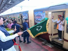 Special train from Bhubaneswar to Gujarat flagged off on National Unity Day train from Bhubaneswar to Gujarat